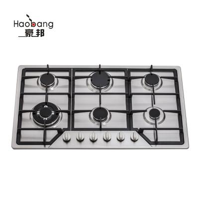 Cina JH-5207 Household, Professional OEM 6 Burners Gas Cooktop, 6 Burner Induction Cooker in vendita