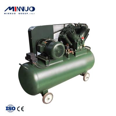 China Minnuo Lubricated Made In China 8bar Pressure 7.5kw Piston Air Compressor For Industrial Use for sale