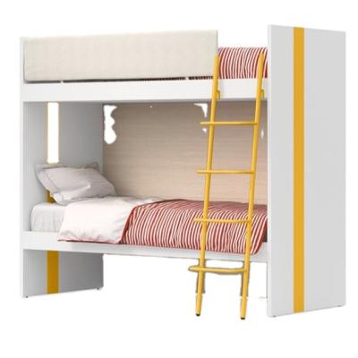 China 2023 New Modern Designs Contemporary Child Girls Furniture Double Bed Kids Wooden Bunk Bed For Teenager for sale