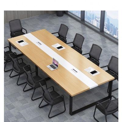 China Modern Cheap Modern Cheap Meja Rapat Meeting Desk Mesa De Reuniao Reunion Room Wood Reuniones Diretoria Table Konferenztisch Meeting Room Convertible Desk for sale