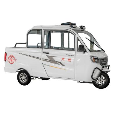 China Passenger electric tricycle with 90mm thick cushion and built-in windshield for sale