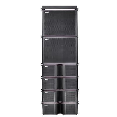 China Passive Speaker Theater Stage Audio System 1100 Watt Dual Line Passive 8 Inch Array Amphitheater Speaker System for sale