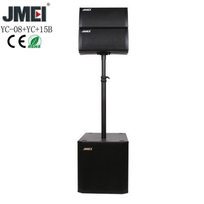 China Professional Indoor Active Bass Power Line Mini Speaker 15 Inch 450W Speaker System Indoor Array Events for sale