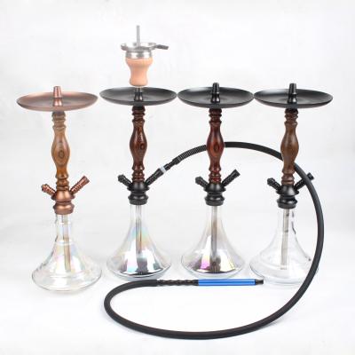 China Excellent Quality For Shisha Smoking Glass Water Pipe Smoking Wooden Hookah Brazilian Shisha Woody Hookah Wholesale for sale