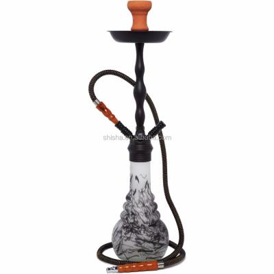 China Zinc narguile hookah Nargile KAYA hookah shisha wholesale paiting color zinc alloy /glass shisha for sale