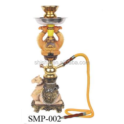 China Smooking Shisha The Hottest and Good Quality Pulley Resin Shisha Drawing Camel Shape Pulley Resin Hookah for sale