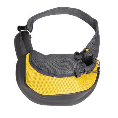 China Wholesale Waterproof Custom Cat Animals Food Pet Backpack Breathable Polyester Travel Dog Harness Carrier Bag for sale