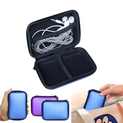 China Minimalist Eva Earphone Case Earphone Packaging Box For Electronic Products Mini Bag Power Bank Handbag Carry Zipper Bag Storage Box for sale