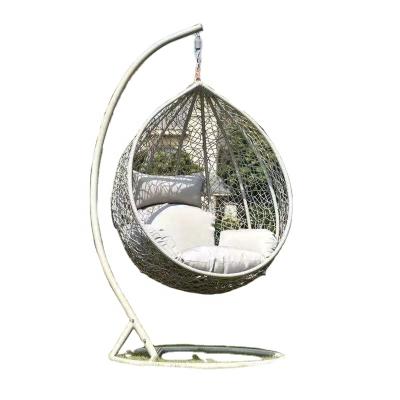 China Modern Cheap Wicker Swing Chair Rattan Hanging Hanging Chair for sale