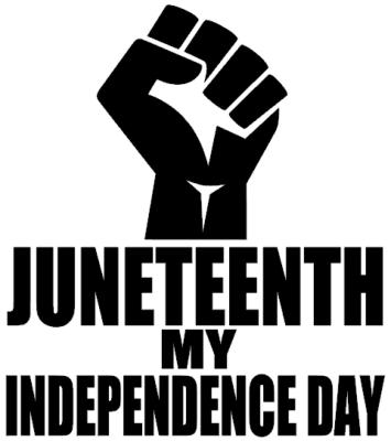 China JuneTeenth Fabric My Fist Independence Day Iron On Printing Heat Transfer T-shirt Plastic Pattern for sale