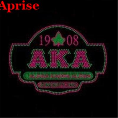 China Flatback Aprise - 1908 Bling AKA Hotfix Rhinestone Heat Transfer Iron On Pattern Custom Design For T Shirt for sale