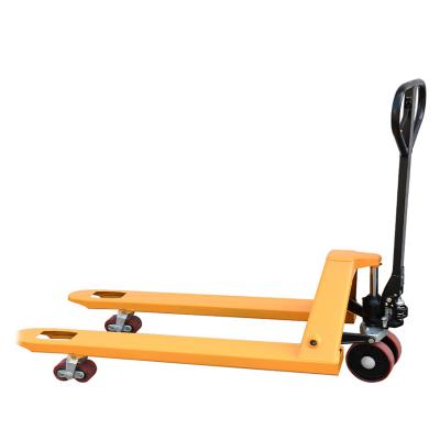 China Material handling manufacturers under any circumstances directly supply 2.5 tons 1 ton 1.5 tons manual pallet truck stainless steel truck for sale