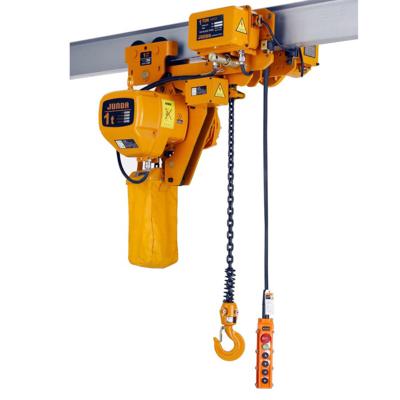 China Material Handling Pull Up Manufacturers Directly Supply 3 t 7.5 t Monorail Chain Hoist G80 Wire Rope Lifting Electric Chain Hoist for sale