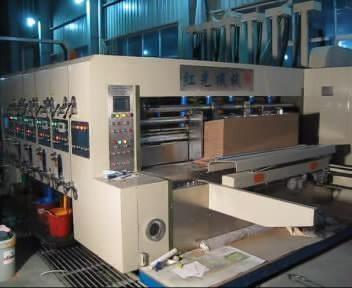 China full automatic high speed corrugated cardboard flexo printer slotter die-cutter machine for sale