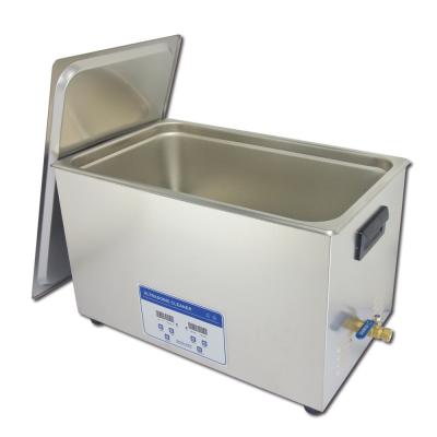 China 30L Stainless Steel SUS304 Benchtop Ultrasonic Cleaner 600W 40KHz for sale