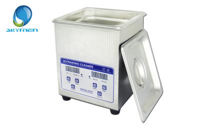 China Commercial Portable 2 Liter Ultrasonic Cleaner for Eyeglasses / Jewelry for sale