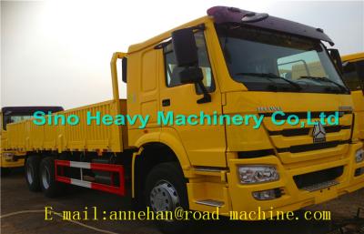 China Yellow Heavy Cargo Trucks ,  HOWO 6 X 4 CARGO TRUCK Euro II  20 - 70T for sale