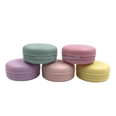 China Wholesale 10ml 10g Macaron Cream Jar Container Hard Cosmetic Jars, 10g Empty Macaron Cosmetic Cream Container Form Plastic Jar for sale