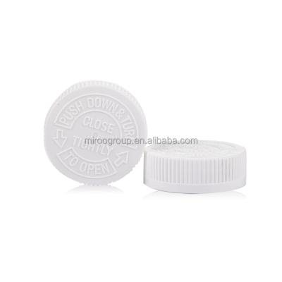 China Non Spill 38mm PP Customized Bottle Used Plastic Child Proof Security Screw Cctv Cap for sale