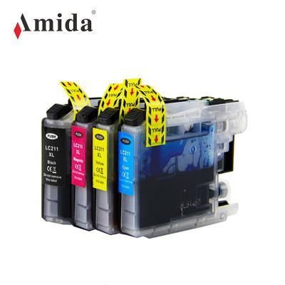 China COMPATIBLE Amida LC211 ink cartridge compatible for DCP-J 968 N.B. /DCP-J762N/ J562N printer for sale