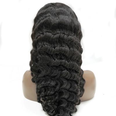 China Other Peruvian Peruvian Wig 13x4 150% Virgin Human Hair Pineapple Wave Transparent Frontal Human Hair Wig Supplier for sale