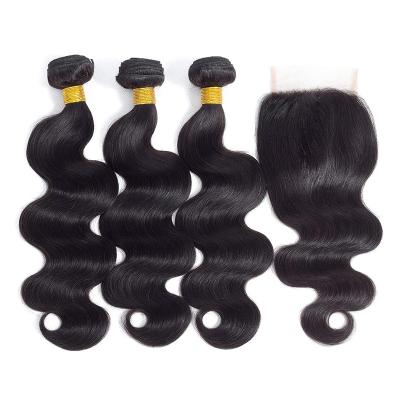 China Grade 10A Soft Smooth Thick Shedding Brazilian Hair 3 Bundles (16