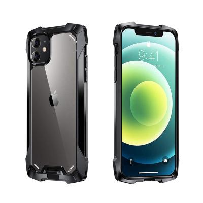 China ZHIKE Shock Absorption Case Para iPhone 12 Hard Transparent Clear Clear Shockproof Case Cover Max Cover Case For Mobile Phone for sale