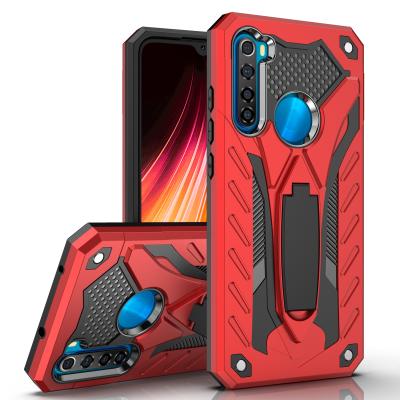 China Cheap Price ZHIKE Latest Fashion Design 2 in 1 Knight Cell Phone Case Cover For Redmi Note 8 for sale