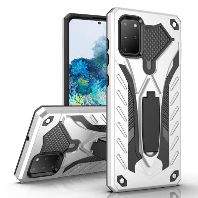 China Best Selling Fashion ZHIKE Hybrid Shockproof 2 in 1 Kickstand Cell Phone Case for Samsung Galaxy S20 Plus for sale