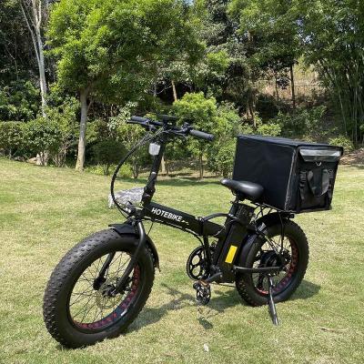 China New Fat Tire Aluminum Alloy Bike A7AM20 Electric Folding Bike Electric Bike 48v 500w 750w Motor for sale