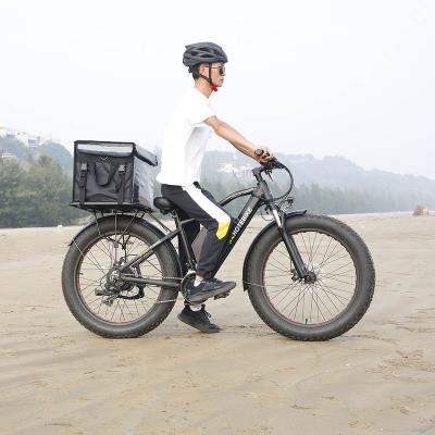 China Fat tire cargo A7AT26 ebike aluminum alloy full suspension ebike 48v 500w 60v 750w 1000w 2000w mtb electric ebike for sale