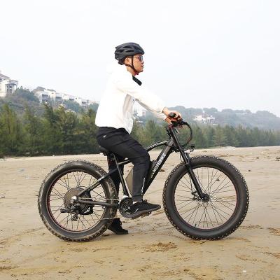 China New Aluminum Alloy Fork 2000w A7AT26 Fat Wheel Electric Bike 48v 500w 60v 750w 1000w Electric Bike Eu Warehouse for sale