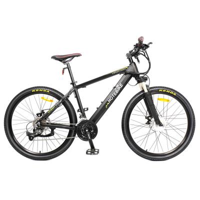 China Aluminum alloy 21speed 26 inch 36V 250W alloy battery frame hidden electric mountain bike for AC for sale