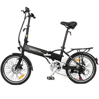 China Aluminum alloy 20 inch foldable ebike cheap electric folding bike 36v 350w USA warehouse in stock for sale