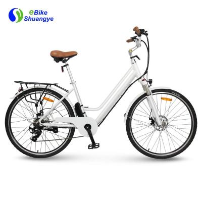 China Aluminum Alloy China Manufacture 700C City Electric Bike Ebike Adult Fast Delivery 28 Inch 36v 250w 350w 500w for sale