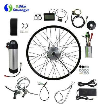 China china 26 inch 36v 350w electric bicycle kit electric bicycle conversion kit rear wheel for sale