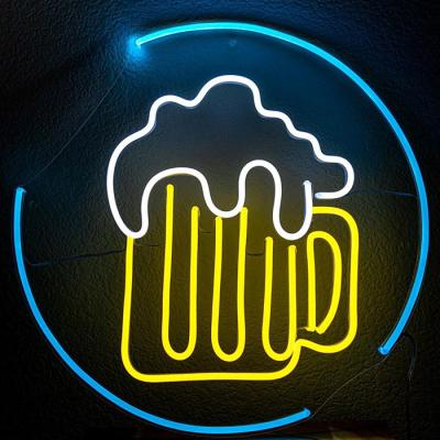 China Outdoor Beer Signs Logo Custom Store Name Signage budweiser Guinness beer neon sign for sale