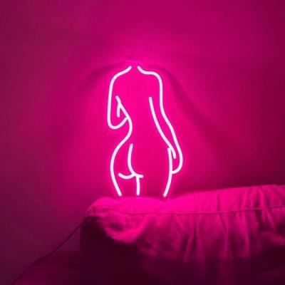 China Stores Outdoor Waterproof Luminous Light Hand Made 12v Neon Sign Letters Neon Sign Sexy Neon Sex Shop for sale