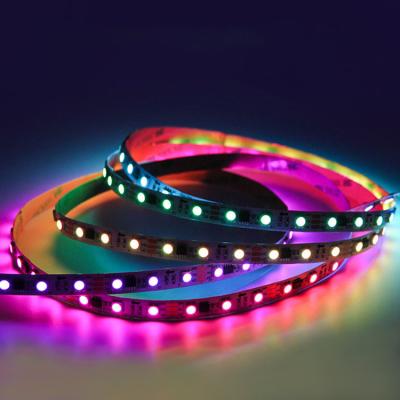 China Residential 8mm 10mm RGB Rgbw High Lumen Wifi Wireless Smart Digital Led Strip Light For Home Decor for sale