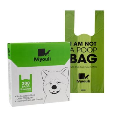 China 2022 Dog Poop High Quality Sustainable Biodegradable Plastic Bags On Roll for sale