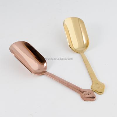 China High Quality Metal Stainless Steel Tea Scoop Spoons for sale