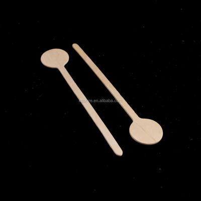 China 2019 Disposable Disposable Wooden Coffee Stirrer Cocktail Stick Tea Stirring Stick for sale