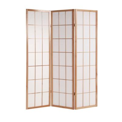 China Traditional Chinese High Quality Folding Room Divider Wooden Screen for sale