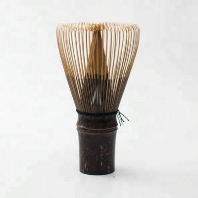 China Sustainable Dark Japanese Traditional Bamboo Tea Beater For Matcha for sale