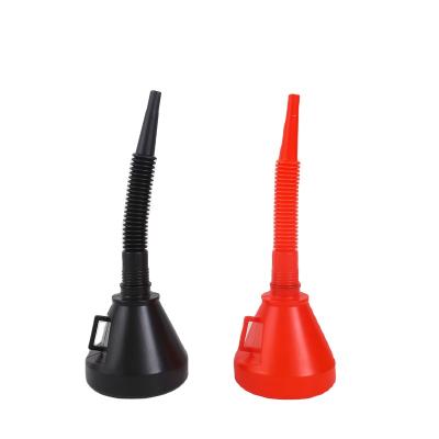 China Convenient sale various 135mm factory pe customized vehicle tools collapsible oil funnel for sale