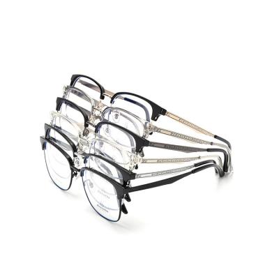 China Hot Selling Universal Retro Myopia Multiple Glass Color Brand Echa Brand Nice Popular Metal Frame Glass Frame for sale