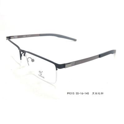 China P9315 Spectacles Men's Metal Glasses Frame Sling Glass Frame for sale