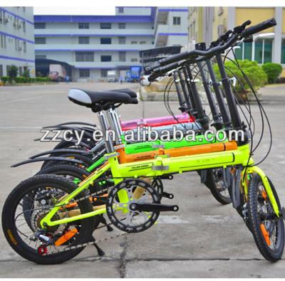 China 2014 Steel Fashion 16 Inch Folding Bicycle Mountain Light Weight / Good Quality for sale