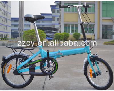 China 2014 Small Steel Fashion Wheel Folding Lightweight Low Price Bicycle Good Quality for sale