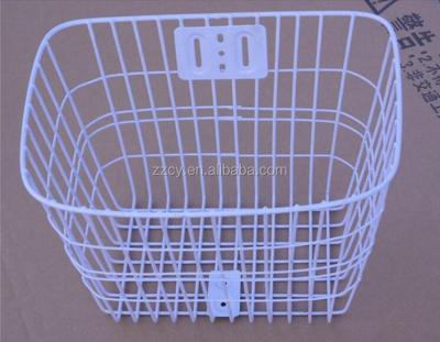 China Lightweight Plastic Children Bike Basket With Cover Of Plastic Material In Environmental Protection for sale